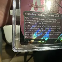 Vanille, Cheerful l'Cie (Borderless) (Surge Foil) Final Fantasy Foil Pristine 10 - Image 3