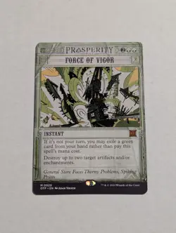 Force of Vigor Outlaws of Thunder Junction: Breaking News Regular - Image 1