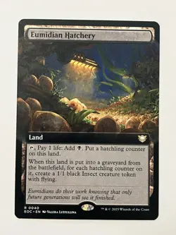 Eumidian Hatchery Extended Art Edge of Eternities #40 MTG - Image 1