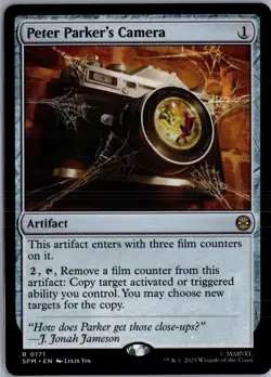 Peter Parker's Camera 171 MTG Marvel's Spider-Man Non-Foil NM/M - Image 1