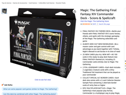 Magic: The Gathering Final Fantasy XIV Scions and Spellcraft Commander Deck - Image 3