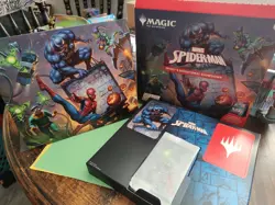 Magic the Gathering Spider-Man Spidey’s Sensational Showdown Scene Box Opened - Image 1