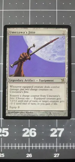 Umezawa's Jitte Betrayers of Kamigawa NM - Image 1
