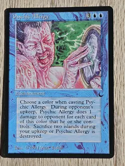 MTG - Psychic Allergy The Dark. Mint condition. (please see the detailed photos) - Image 1
