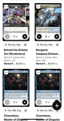Magic the Gathering: Spider-Man Lot - Image 5