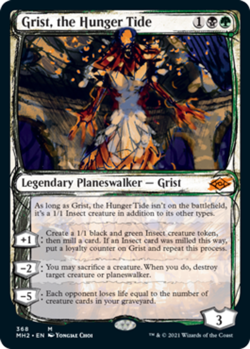 1x Grist, the Hunger Tide - Showcase - Foil Light Play, English Modern Horizons - Image 1
