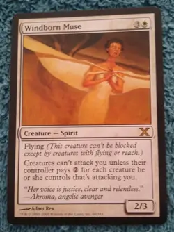 MTG 10TH EDITION WINDBORN MUSE RARE PLAYSET - Image 5