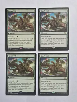 4x Gaea's Will - Modern Horizons 2 - Near Mint - MTG - Image 1