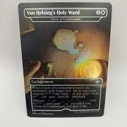 Van Helsing's Holy Ward Card Signed By Dan Scott MTG Artist Proof - Image 1