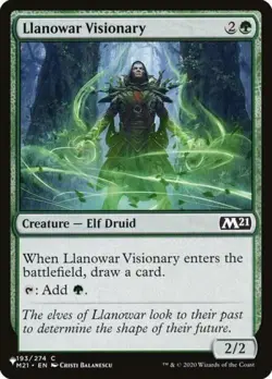 NM C - Llanowar Visionary: The List - Image 1