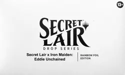 MTG Secret Lair x Iron Maiden: Eddie Unchained Rainbow Foil​ Edition (PRESALE) - Image 2