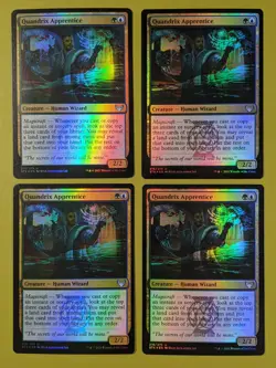 FOIL Quandrix Apprentice x4 Strixhaven: School of Mages 4x MTG - Image 1