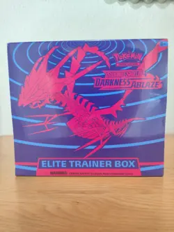 Pokemon TCG Sword And Shield Darkness Ablaze Elite Trainer Box ETB NEW SEALED - Image 1