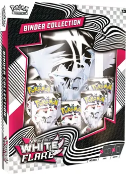 Pokemon White Flare Binder Collection Brand New & Sealed - Image 1