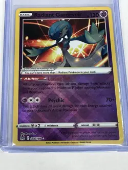 Radiant Gardevoir 069/196 SWSH Lost Origin Shiny Holo Rare Pokemon TCG 2022 - Image 1