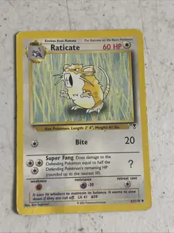 Pokemon TCG - Raticate 61/110 Legendary Collection Regular - Hp - Image 1