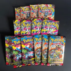Pokemon TCG: Mega Evolution Booster Packs x 14 - New (Sealed) ✅ Trusted Seller - Image 1