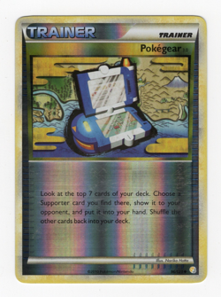 2010 Pokemon Trainer Pokegear 3.0 96/123 Reverse Holo LP (See Desc) - Image 1