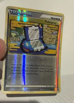 2010 Pokemon Trainer Pokegear 3.0 96/123 Reverse Holo LP (See Desc) - Image 3