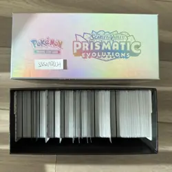 Pokemon TCG SV Prismatic Evolutions Bulk ~500 Lot No Energy - Image 1