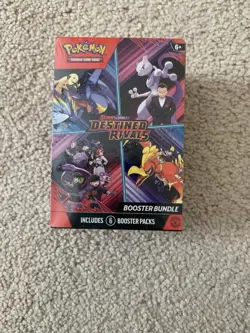 Lot of 6! Pokemon Scarlet & Violet Destined Rivals Booster Bundle Box NEW Sealed - Image 2