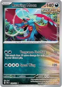 Roaring Moon - 109/162 - Temporal Forces - Reverse Holo Rare - Pokemon TCG - NM - Image 1