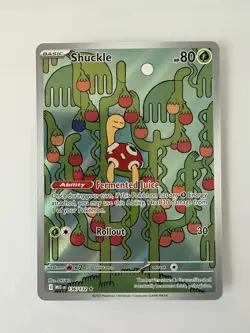 Shuckle 136/132 - Pokemon Mega Evolution Illustration Rare Holo NM/M - Image 1