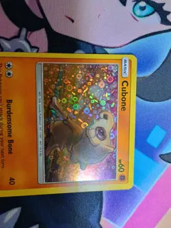 Cubone Sequin Holo 57/131 General Mills Promo Pokemon Sun & Moon Forbidden Light - Image 2