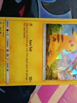 Pikachu 28/73 (Cracked Ice Holo) Deck Exclusive - Shining Legends Pokemon - Image 3