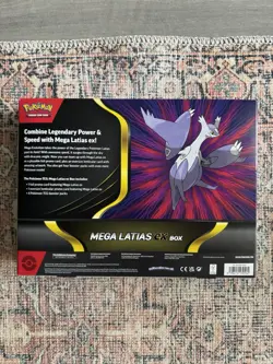 Pokemon TCG Mega Evolution Mega Latias EX Box In Hand - Image 2