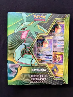 Pokemon Rayquaza Gx Battle Arena Deck New Factory Sealed 2019 - Image 1