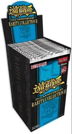 YuGiOh 25th Anniversary Rarity Collection II (2) Booster Box 18 packs SEALED New - Image 1