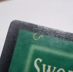 FACTORY KNOWN YUGIOH ERROR! Swords of Revealing Light 'WAVY' 1ST ED. LOB-101 LP - Image 2