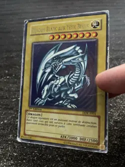CARTE YU-GI-OH! DRAGON BLANC AUX YEUX BLEUS 1ST DDK-F001 OCCASION FR - Image 3