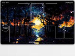 Playmat Starry Sky TCG Starwars : Unlimited Trading Card Game Play Mat Mousepad - Image 1