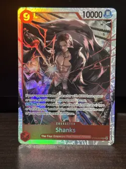 Shanks ST23-002 SR ONE PIECE Tcg Card Game NM RED - Image 1