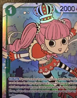 Perona OP12-034 Foil Super Rare Legacy Of The Master One Piece Card Game - Image 2
