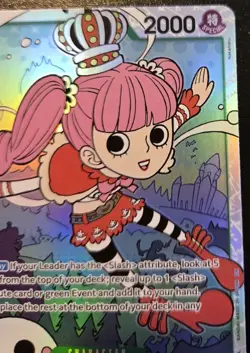 Perona OP12-034 Foil Super Rare Legacy Of The Master One Piece Card Game - Image 3