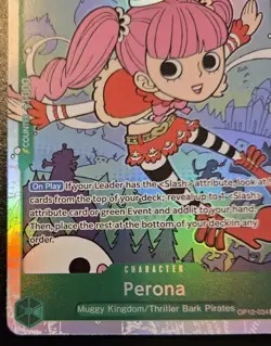 Perona OP12-034 Foil Super Rare Legacy Of The Master One Piece Card Game - Image 4
