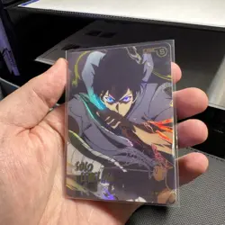 ☆HR SL1E-091 SUNG JINWOO Alt. Art PARALLEL Solo Leveling Mapniverse Card - Image 2