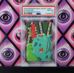 Pokemon Snap Smart Card Bulbasaur PSA 10 Blockbuster Video Ships Fast!!! - Image 1