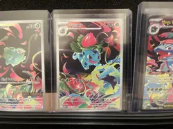 Pokemon Mega Venusaur SAR Bulbasaur Ivysaur AR set - 4 Card Set - Image 3