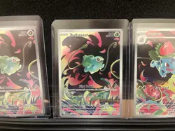 Pokemon Mega Venusaur SAR Bulbasaur Ivysaur AR set - 4 Card Set - Image 4