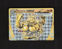 Machamp BREAK 60/108 Evolutions Full Art Ultra Rare Holo Pokemon Card MP - Image 1