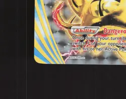 Omastar BREAK 19/124 Fates Collide Full Art Ultra Rare Holo Pokemon Card LP - Image 5