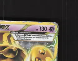 Beheeyem BREAK XY135 XY Full Art Black Star Promo Holo Pokemon Card DMG - Image 4