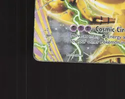 Beheeyem BREAK XY135 XY Full Art Black Star Promo Holo Pokemon Card DMG - Image 5