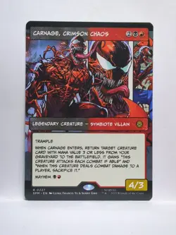 MTG Carnage, Crimson Chaos SPM Universes Beyond: Spider-Man 227 Mythic - Image 1