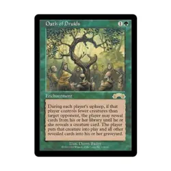 WOTC MtG Exodus Oath of Druids (R) NM - Image 1