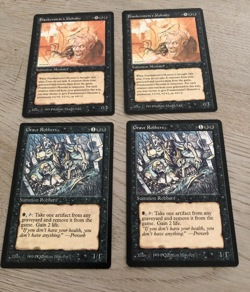 MTG Frankenstein's Monster x2 & Grave Robbers x2 The Dark - Image 1